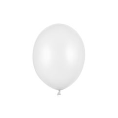  Starka metallic-vita ballonger - 30cm, 100-pack