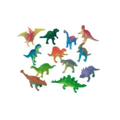  Små figurer - Dinosaurier, 12-pack