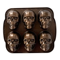 Nordic Ware Nordic Ware Dödskalleform - Haunted Skull Cakelet Pan