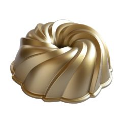 Nordic Ware Nordic Ware Bakform - Swirl Bundt Pan, Guld, 2,4 L