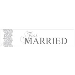  Bröllopsbilskylt - Just Married