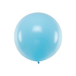  Jätteballong - Pastell blå, 100cm