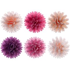 Dekora Ätbara våffelblommor - Blush, 4,5 cm, 12 st