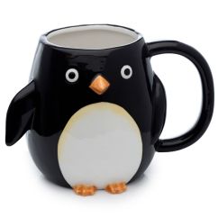  Keramikmugg med handtag - Pingvin