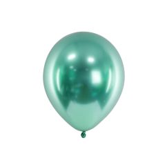  Chrome Mirror ballonger - Gröna, 30cm, 50-pack