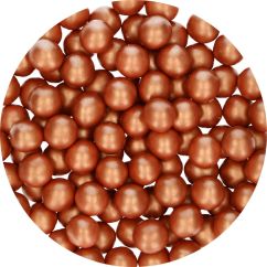 FunCakes Stora chokladpärlor - Candy Choco Pearls Copper