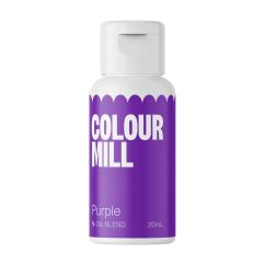 Colour Mill Oljebaserad livsmedelsfärg, 20 ml - Purple