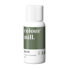 Colour Mill Oljebaserad livsmedelsfärg, 20 ml - Olive