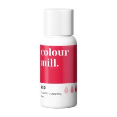 Colour Mill Oljebaserad livsmedelsfärg, 20 ml - Red