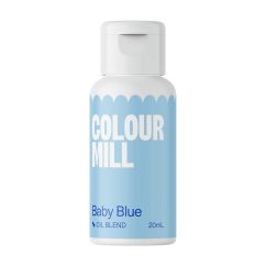 Colour Mill Oljebaserad livsmedelsfärg, 20 ml - Baby Blue