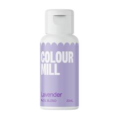 Colour Mill Oljebaserad livsmedelsfärg, 20 ml - Lavender