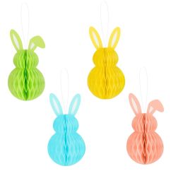  Honeycombs - Färgglada kaniner, 4-pack