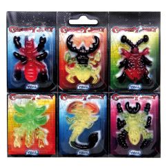 Creepy Jelly - Gelégodis insekter, 6-pack