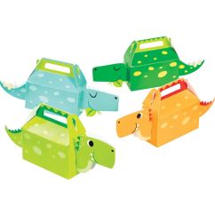  Presentaskar - Dinosaurier, 4-pack