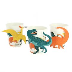  Pappmuggar - Pop out Dinosaurier, 6-pack
