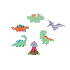 PME Sockerdekorationer - Dinosaurier, 6 pack