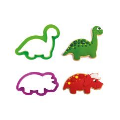  Utstickare - Dinosaurier, 2-pack