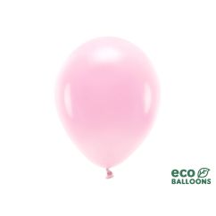  EKO metallskimrande ballonger - Ljusrosa pastell, 30cm, 10-pack