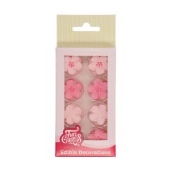 FunCakes Sockerdekoration - Flower Mix Pink 24-pack