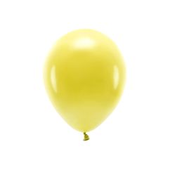  EKO ballonger - Ljusgul, 30cm, 10-pack