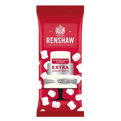 Renshaw Sockerpasta  Extra - Vit, Marshmellow, 1kg