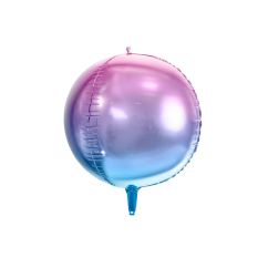  Folieballong - Lila/blå