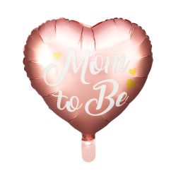  Folioballong - Mom To Be, Rosa, 35cm