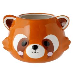  Blomkruka i keramik - Röd panda
