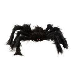  Fluffig svart spindel, 50cmx35cm