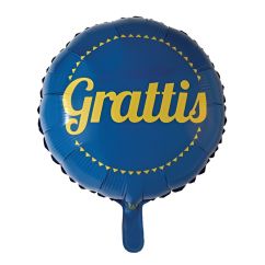  Folieballong - Grattis, 46cm