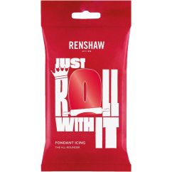 Renshaw Renshaw Sockerpasta - Röd, 250g