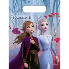  Frozen 2 - Presentpåsar, 6-pack