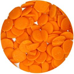 FunCakes Deco Melts - Orange, apelsinsmak, 250g