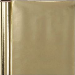  Presentpapper - Guld, 50cmx4m
