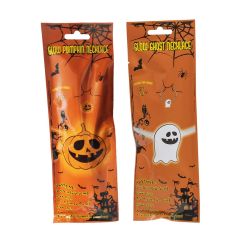  Självlysande Halloweenhalsband - Pumpa och spöke, Sortiment 1-pack