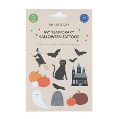  Tatueringar - Cute Halloween, 8-pack