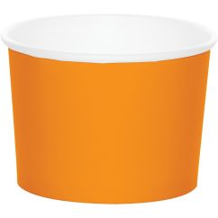  Glassbägare, Orange, 8-pack