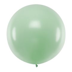  Jätteballong - Pastell, Pistaschgrön, 100cm