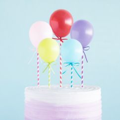  Tårtdekoration - Mini ballonger