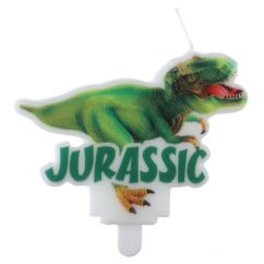  Tårtljus - Jurassic Dino, 7,5cm