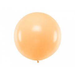  Jätteballong - Pastell orange, 100cm