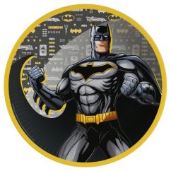  Papptallrikar - Batman, Gotham City, 23cm, 8-pack