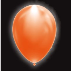  LED-ballonger - Orange, 30cm, 5-pack