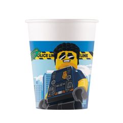  Pappersmuggar - Lego City Polis, 8-pack