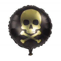  Folieballong - Sjörövare Dödskalle, 35cm
