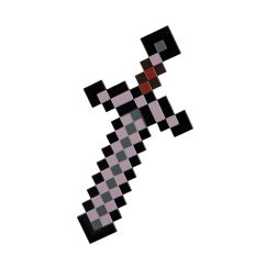  Minecraft-svärd - Netherite, 51cm