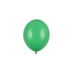  Mini-ballonger - Smaragdgrön pastell, 12cm, 100-pack