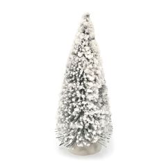  Miniatyr - Gran med snö, 11 cm