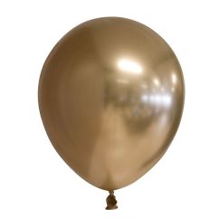  Chrome Mirror ballonger - Gyllene, 30cm, 6-pack