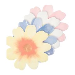  Servetter - Pastell blommor, 16-pack